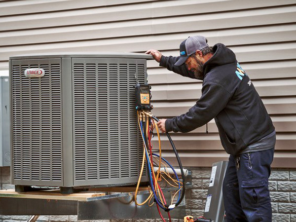 New AC unit installation